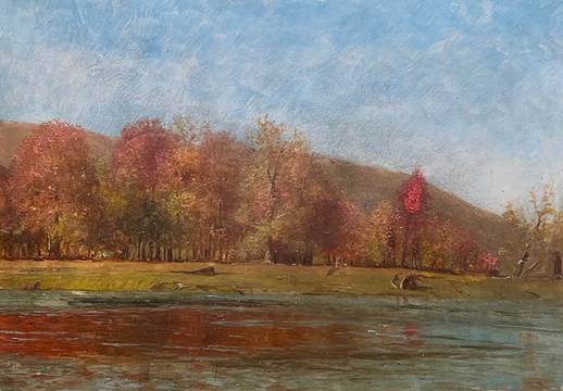 Jervis McEntee Autumn at Arkville 