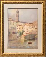 Mary Lane McMillan The Tower of the Palazzo Vecchio, Florence, c. 1910	