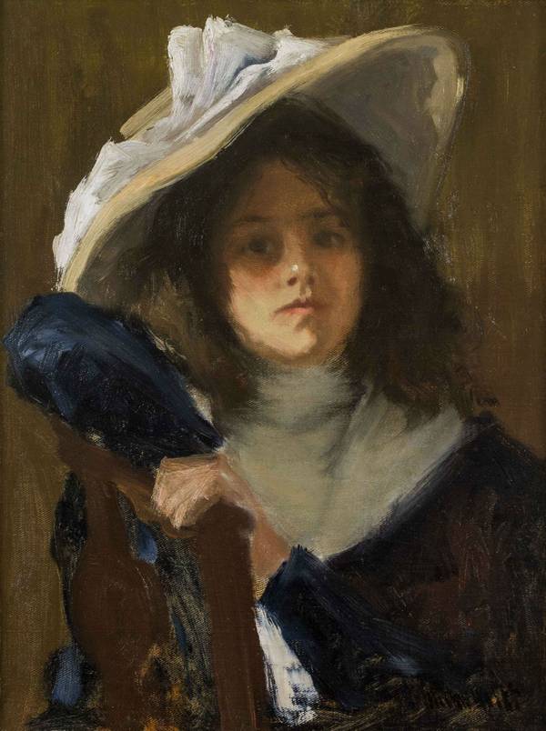 Gustave Wolff  Daughter of the Artist Unframed