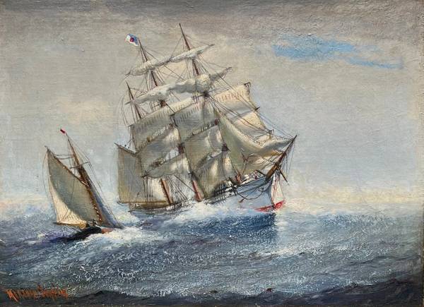 Marshall Johnson, Jr. Marine Scene