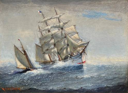 Marshall Johnson, Jr. Marine Scene