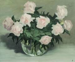 John H. B. Knowlton Roses in a Bowl 