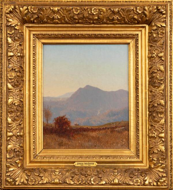 Jervis McEntee View Near Hunter Mountain (Autumn Morning), 1877