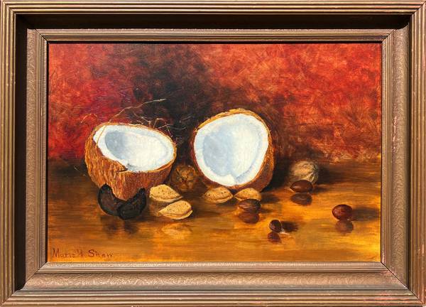 Marie H. Shaw Still Life with Coconut