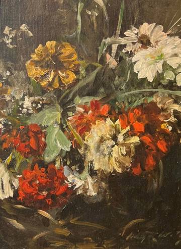 Irving Ramsey Wiles Zinnias