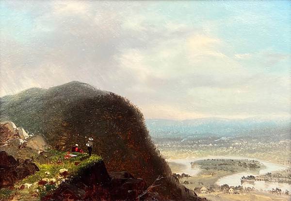 Edward Ruggles The Oxbow from Mount Holyoke, 1866