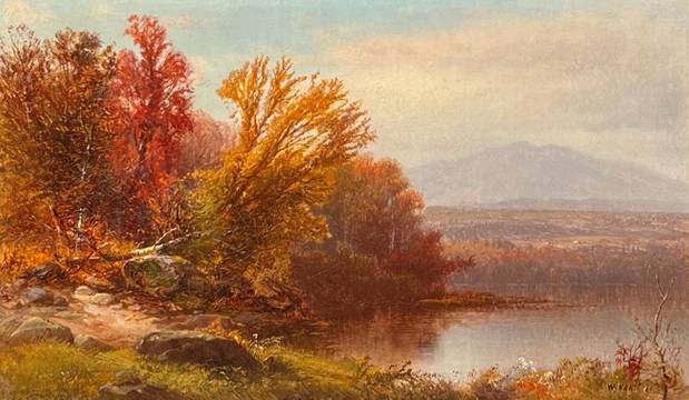 William Hart Autumn Landscape, 1863
