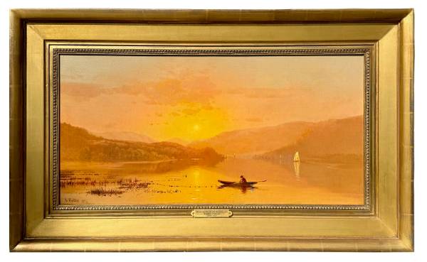 Ernest Parton Shad Fisherman on the Hudson, 1870