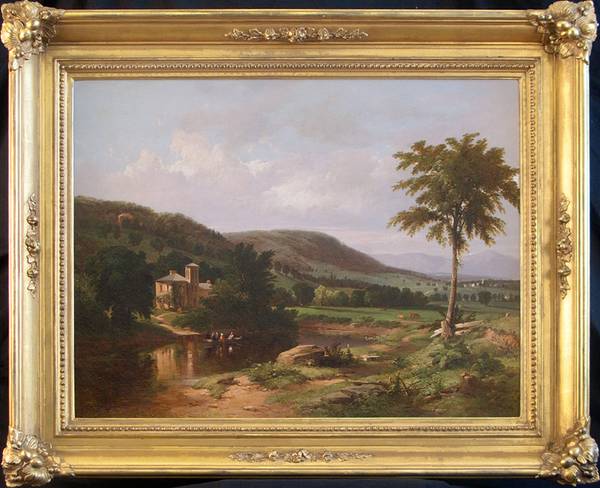 William Hart Summer Idyll in the Hudson Valley, 1849