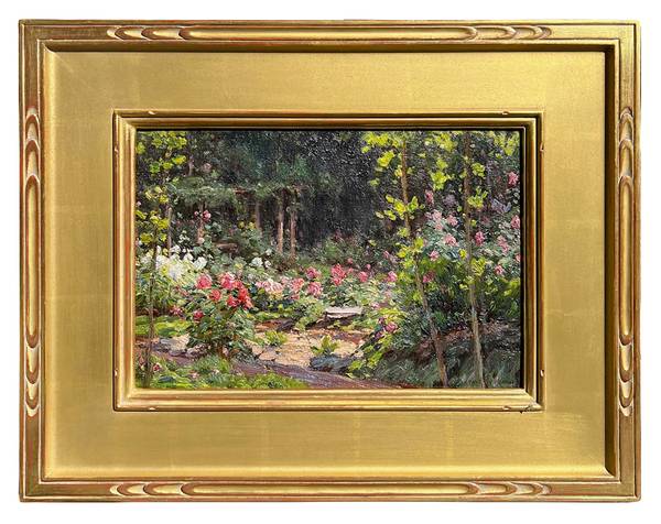 Gustave Weigand Garden Scene