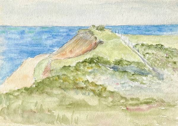 Carolyn Campbell Mase Oceanside Cliff