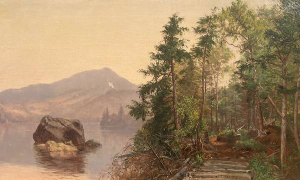 John Lee Fitch Blue Mountain Lake, Adirondacks, c.1882
