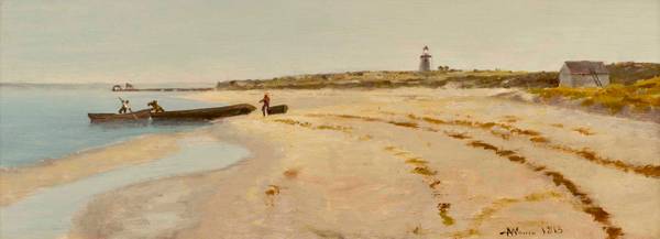 Andrew Warren Long Island Coastal Scene, 1863