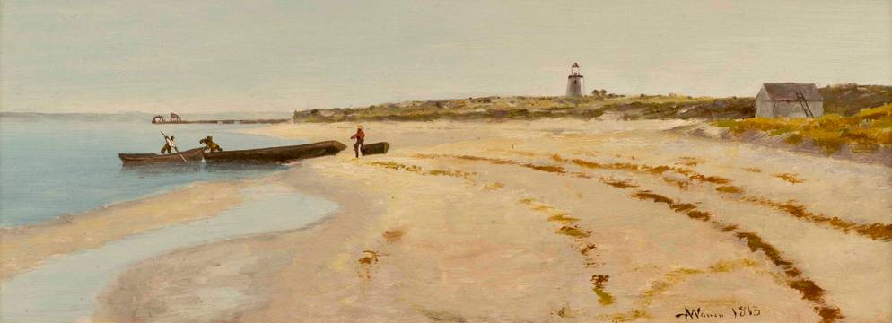 Andrew Warren Long Island Coastal Scene, 1863