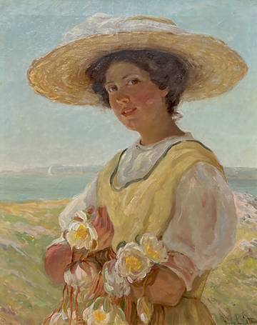 Anna Lee Stacey Harmony in Yellow, 1909
