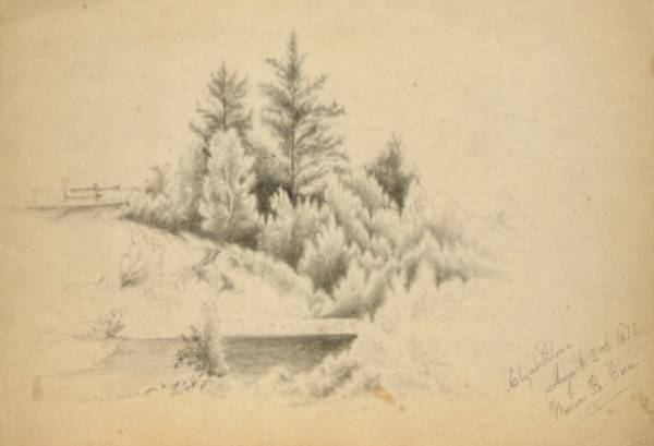 Marion “Minnie” Robertson Beers Brush 
Elizabethtown Landscape