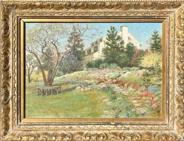 Anna Richards Brewster A Rock Garden In Scarsdale