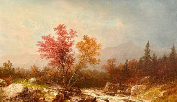 John William Casilear In the White Mountains