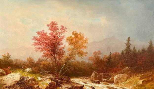 John William Casilear In the White Mountains