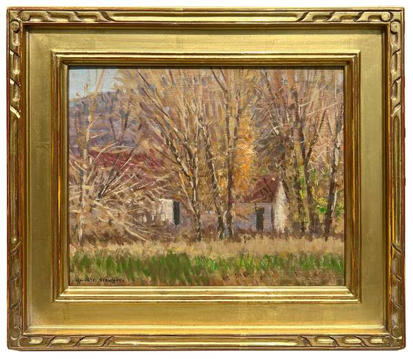 LeConte Stewart Mount Green, Weber Canyon, October 14, 1961