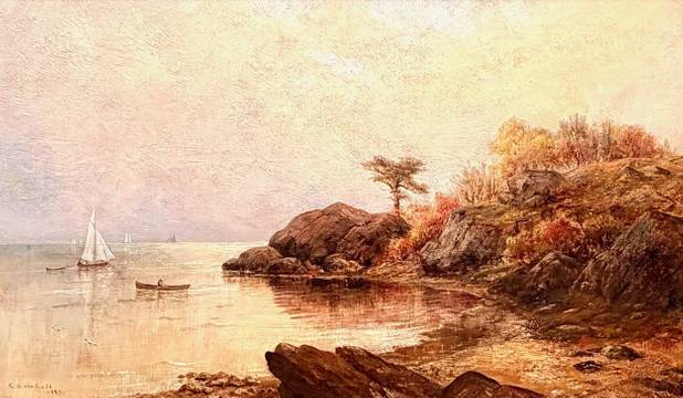 Catherine White Newhall Early Autumn at Cape Ann, 1883   