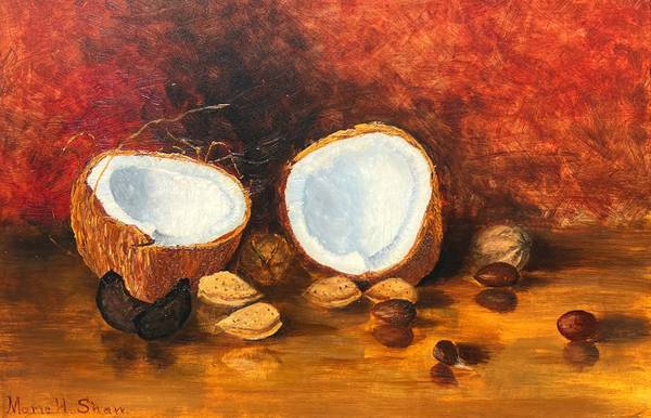 Marie H. Shaw Still Life with Coconut 