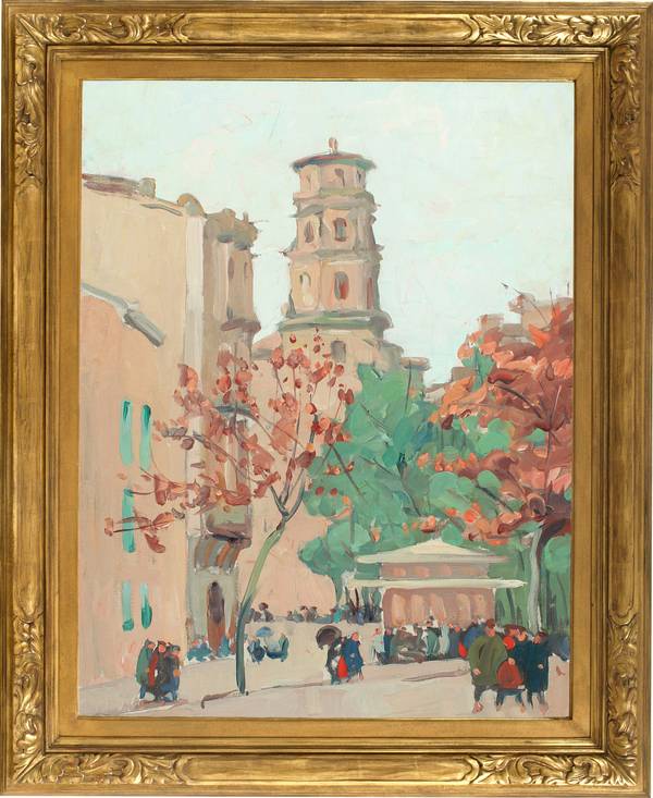 Jane Peterson Palma, Mallorca, Spain, c. 1909