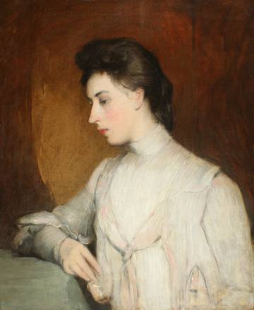 Julian Alden Weir The Rose Pink Bodice