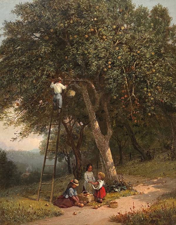 Lemuel Wiles The Old Pippin Tree, 1878