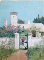 Ross Sterling Turner The Green Gate, Bermuda