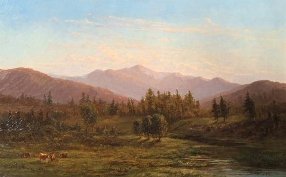 Ann Sophia Towne Darrah A View of the Androscoggin River Valley, White Mountains, New Hampshire