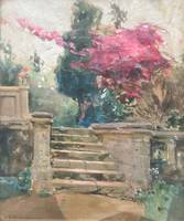 Rhoda Holmes Nicholls Garden Stairs, Italy