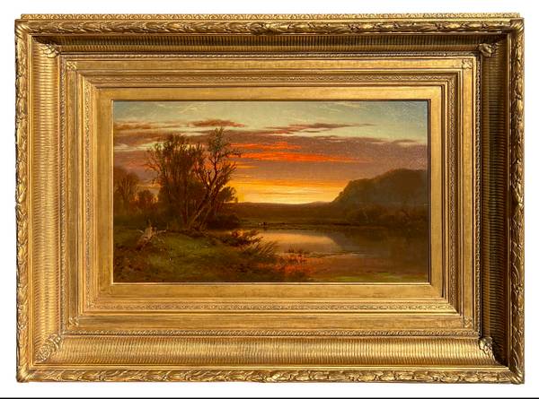 William Hart The Blazing Sun, 1862