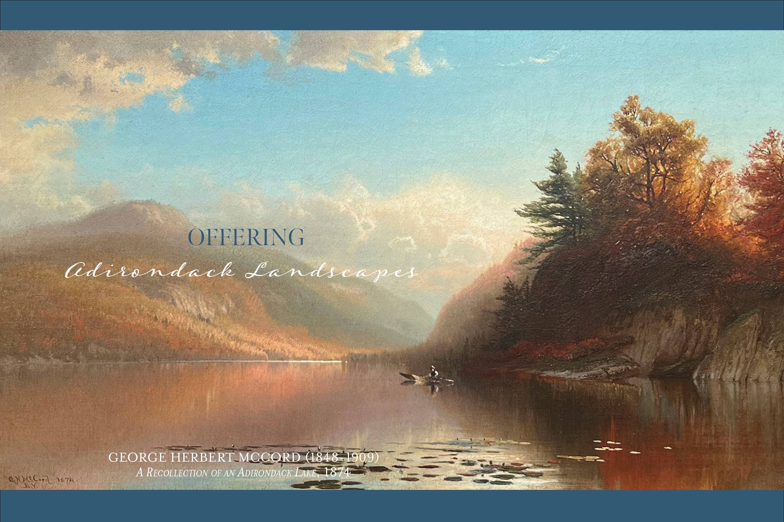 Offering Adirondack Landscapes