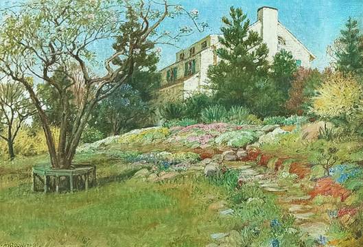 Anna Richards Brewster The Artist’s Home, Scarsdale, NY