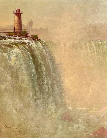 DeWitt Clinton Boutelle Terrapin Tower, Goat Island, Horseshoe Falls, Niagara