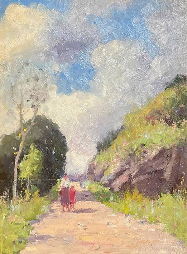 Gustave Wolff Mother and Child, Fort Tryon Park