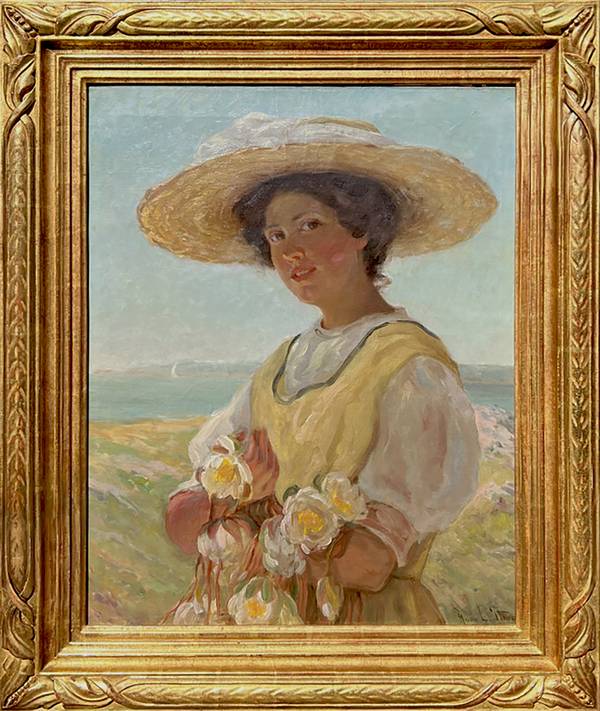 Anna Lee Stacey Harmony in Yellow, 1909