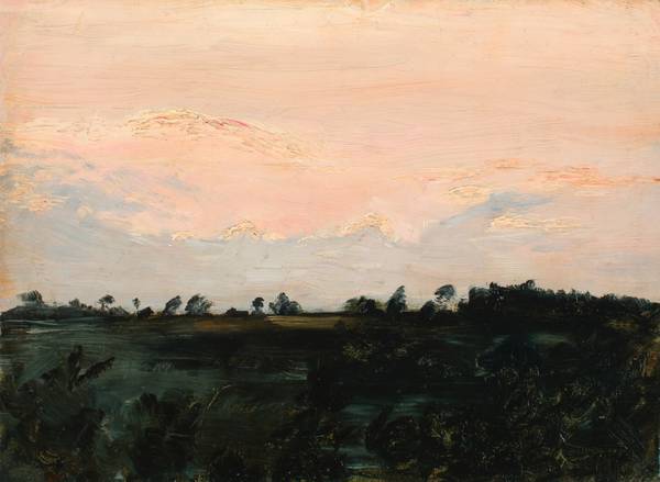 Zoe Worthington Fiske (1864-1942)
Sunset Study 2
Oil on canvas
9 1/2 x 13 inches
Signed verso Zoe Worthington Fiske Sunset Study unframed