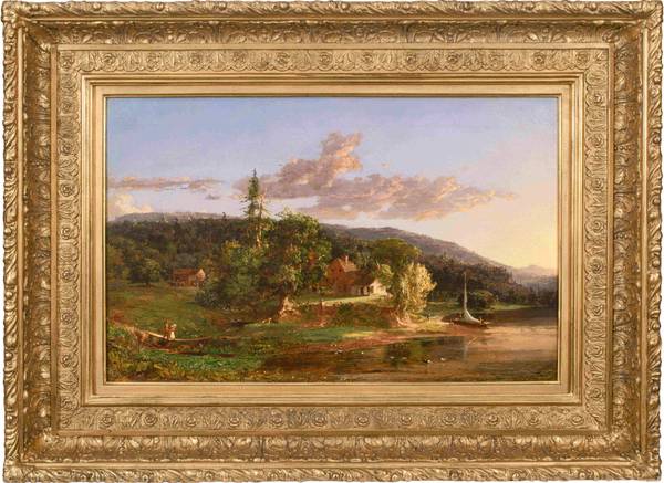 Jasper Francis Cropsey View of Catskill Creek, 1848