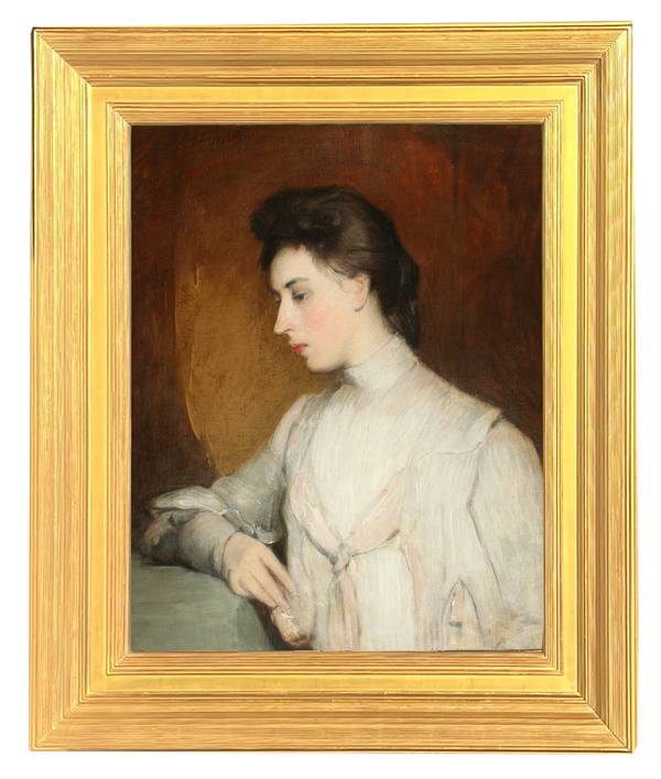 Julian Alden Weir The Rose Pink Bodice