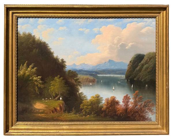 Edmund C. Coates Hudson River View