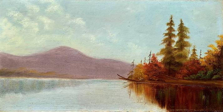 Louise A. Taber Sawyer's Pond, White Mts, N.H