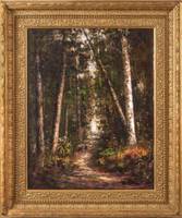 Helen Mary Knowlton Forest Path Framed