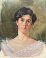 Rhoda Holmes Nicholls Portrait of a Woman