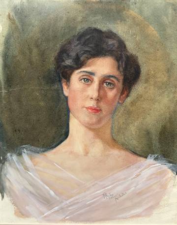 Rhoda Holmes Nicholls Portrait of a Woman