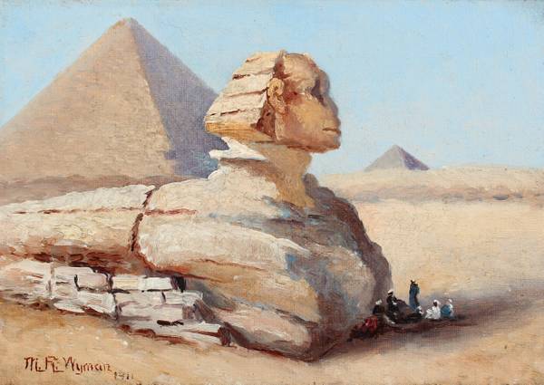 Minnie Rankin Wyman Giza Necropolis Egypt