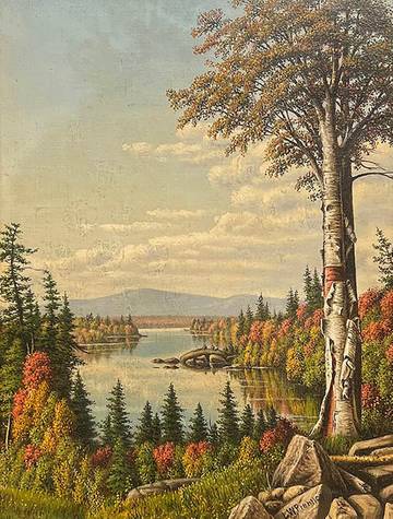 Levi Wells Prentice River Landscape