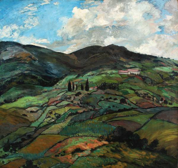 Alice Lolita Muth (1887-1952)
Mountain Landscape
Oil on canvas
45 x 47 inches
Signed lower right
Alice Lolita Muth Mountain Landscape unframed
