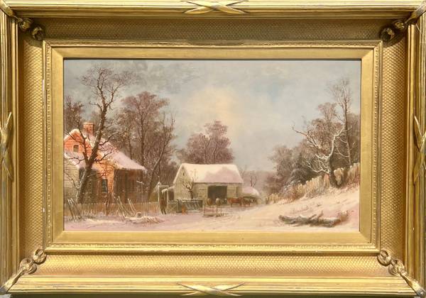 George Durrie Winter Scene